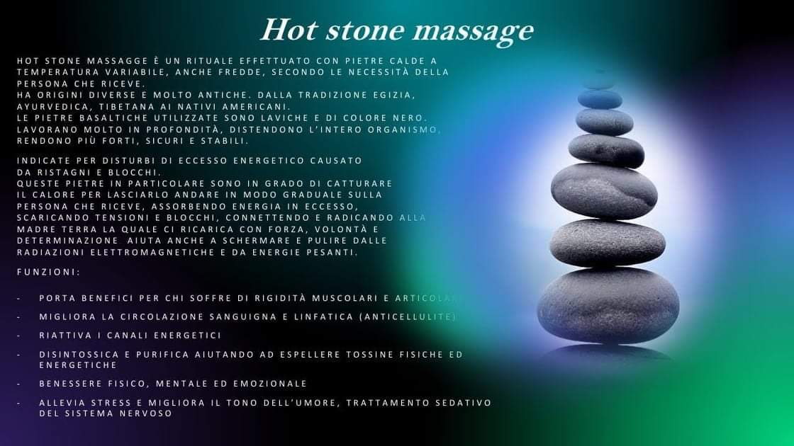 Massaggi Hot stone